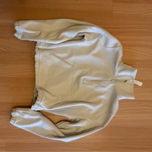 Lululemon brushed softstrme half zip pullover - size 2 - Picture 6 of 9